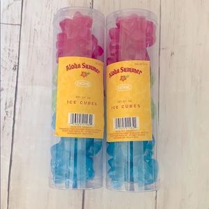 Aloha Luau Hawaiian Island Party ice cubes